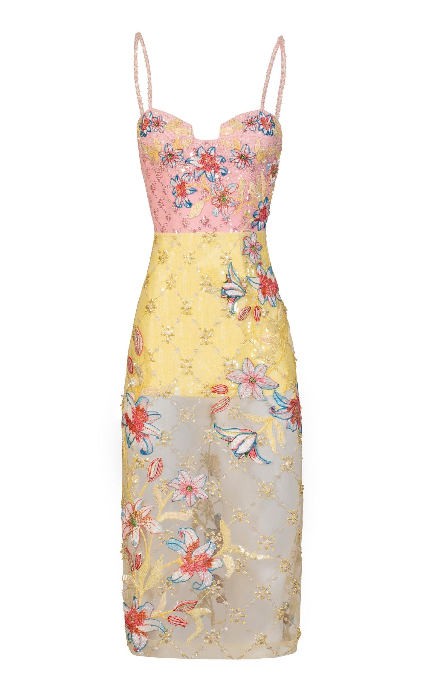 Blush Lily Embroidered Dress
