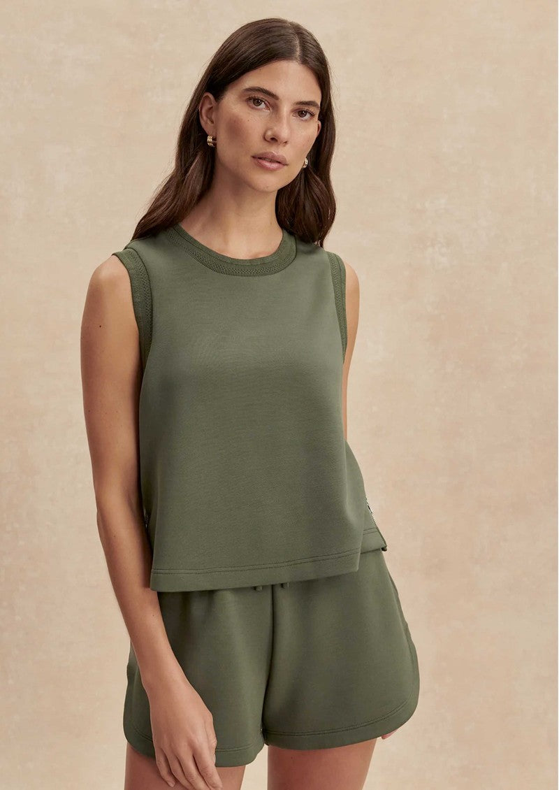 Shea Crop Tank Thyme