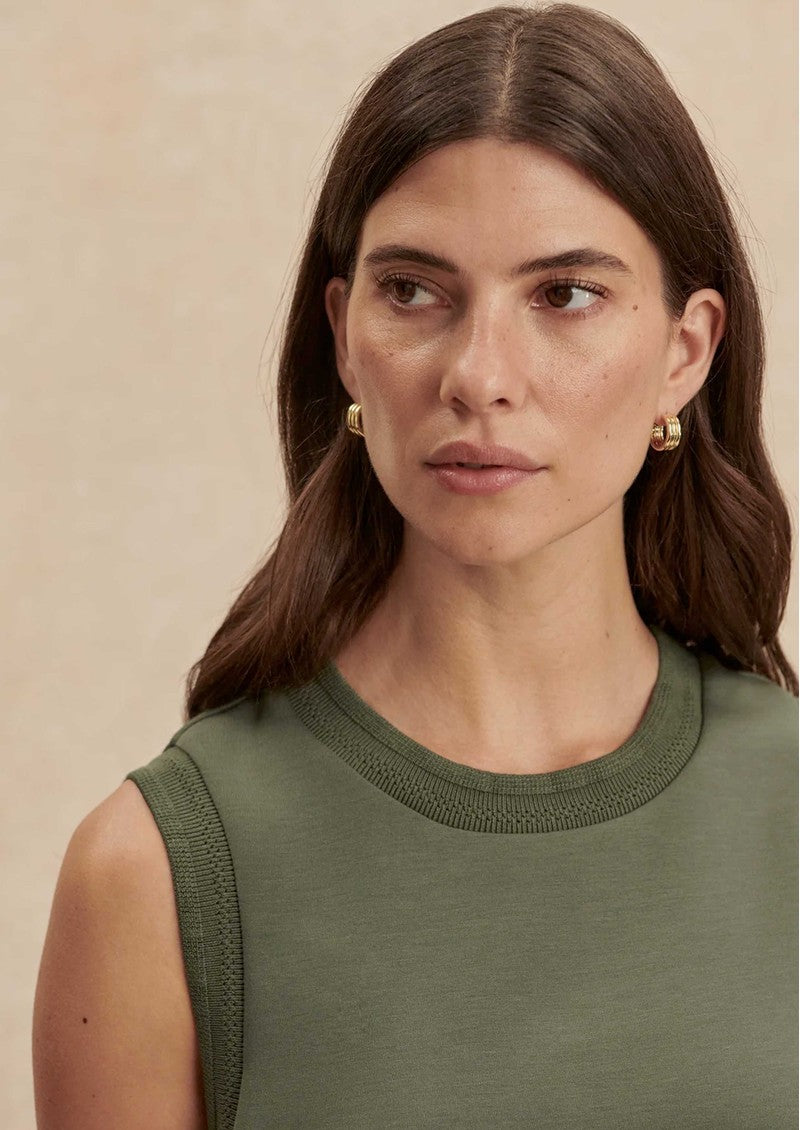 Shea Crop Tank Thyme