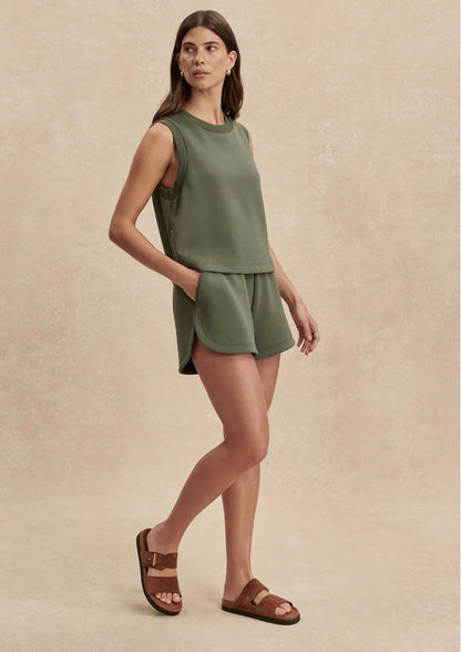 Shea Crop Tank Thyme