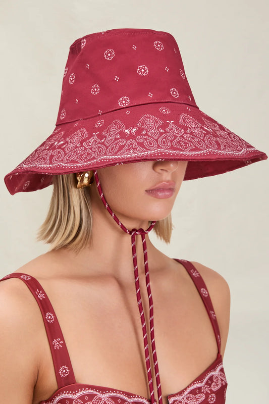 Sun Hat Red