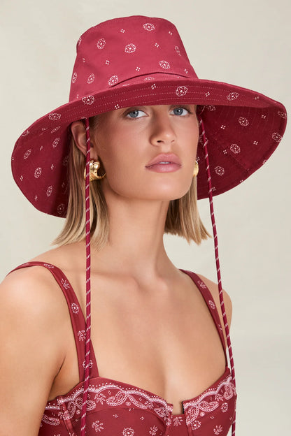 Sun Hat Red