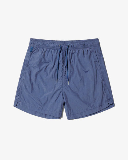 Parachute Nylon Swim Trunks Blue