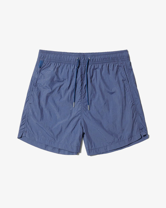 Parachute Nylon Swim Trunks Blue