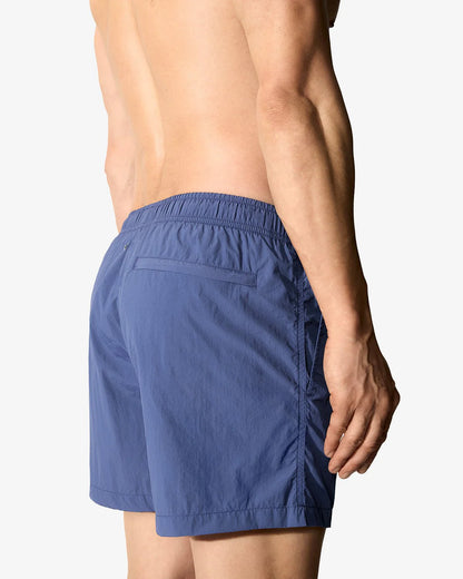Parachute Nylon Swim Trunks Blue