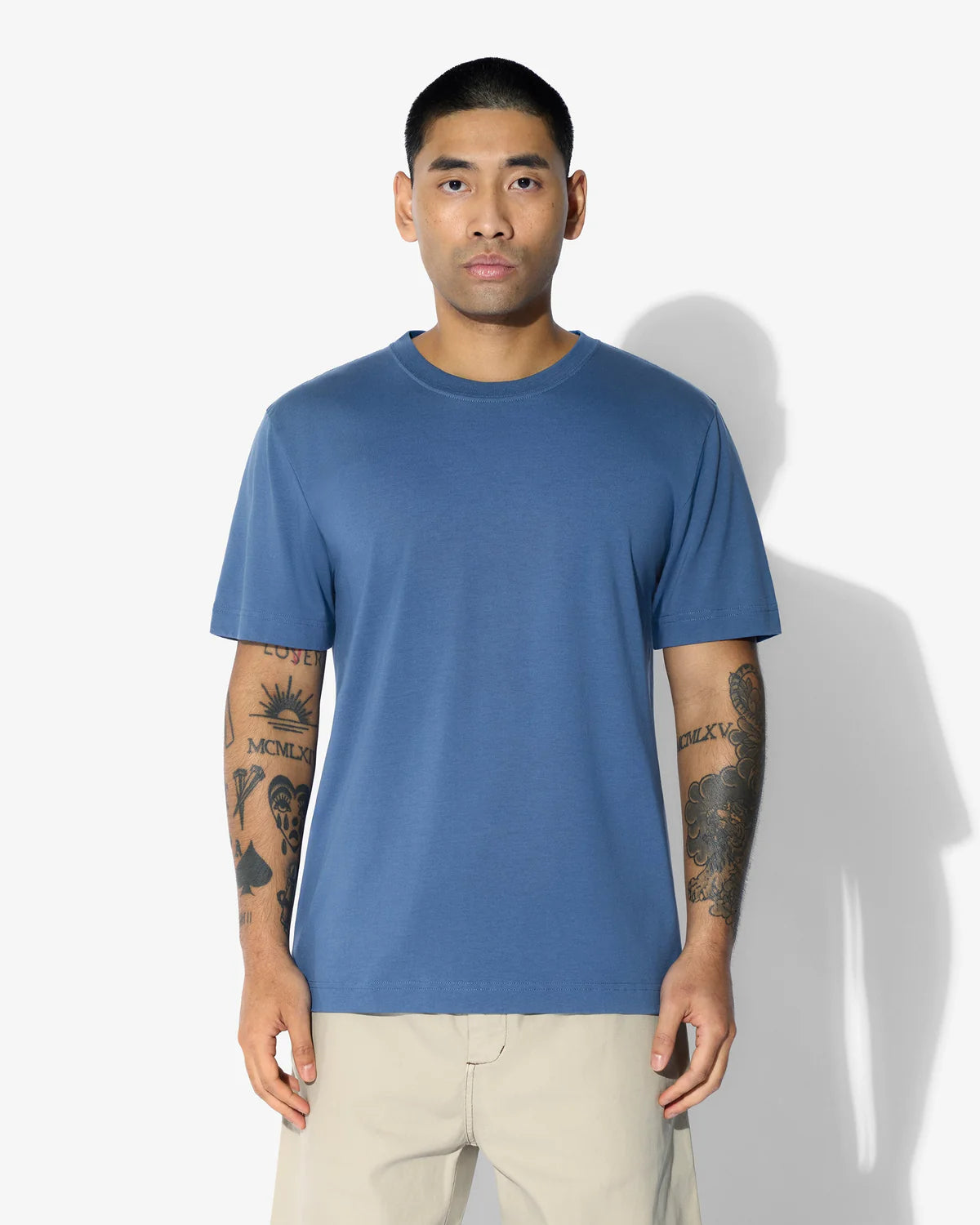 Midweight T-Shirt Azurre Blue