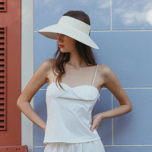 Redwood Visor White