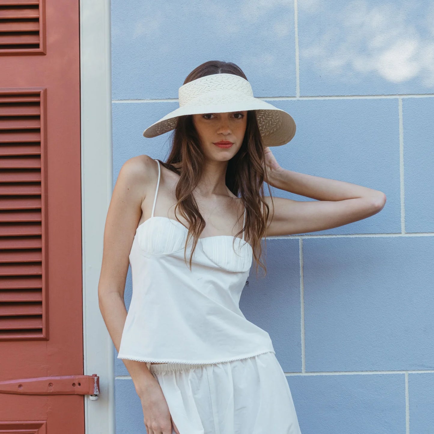 Redwood Visor White