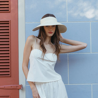 Redwood Visor White