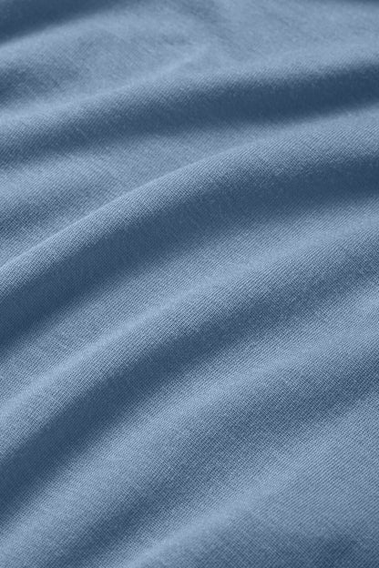Henry Short Sleeve Pant PJ Set Slate Blue