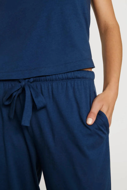 Aloe Cotton Pant Navy