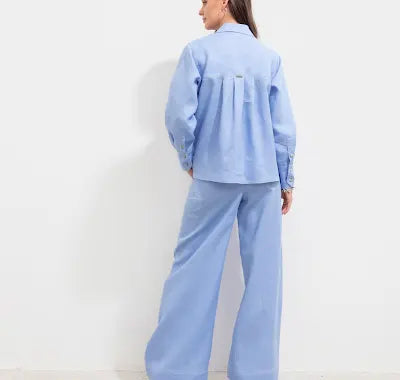 Cruz Pant Blue Aura