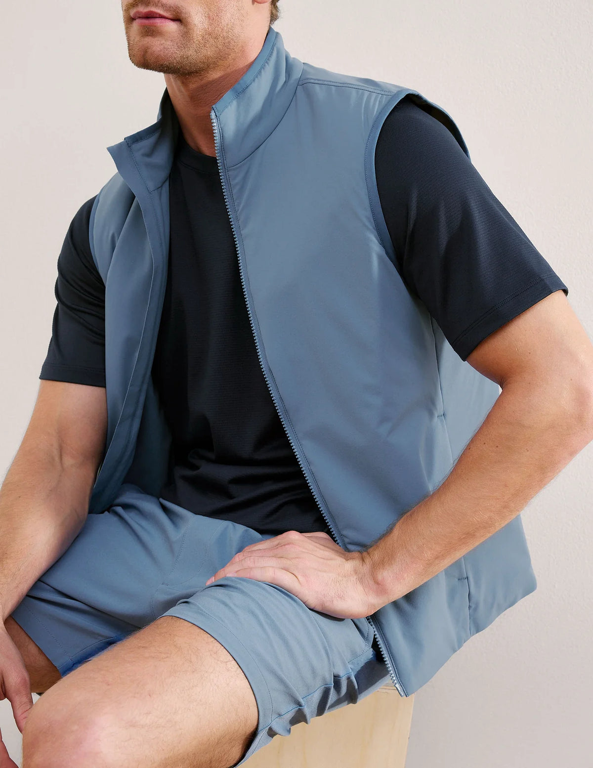 In Flight Insulated Vest Blue
