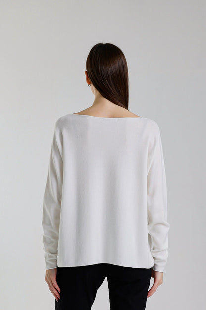 Tricia Seriously Soft Sweater White