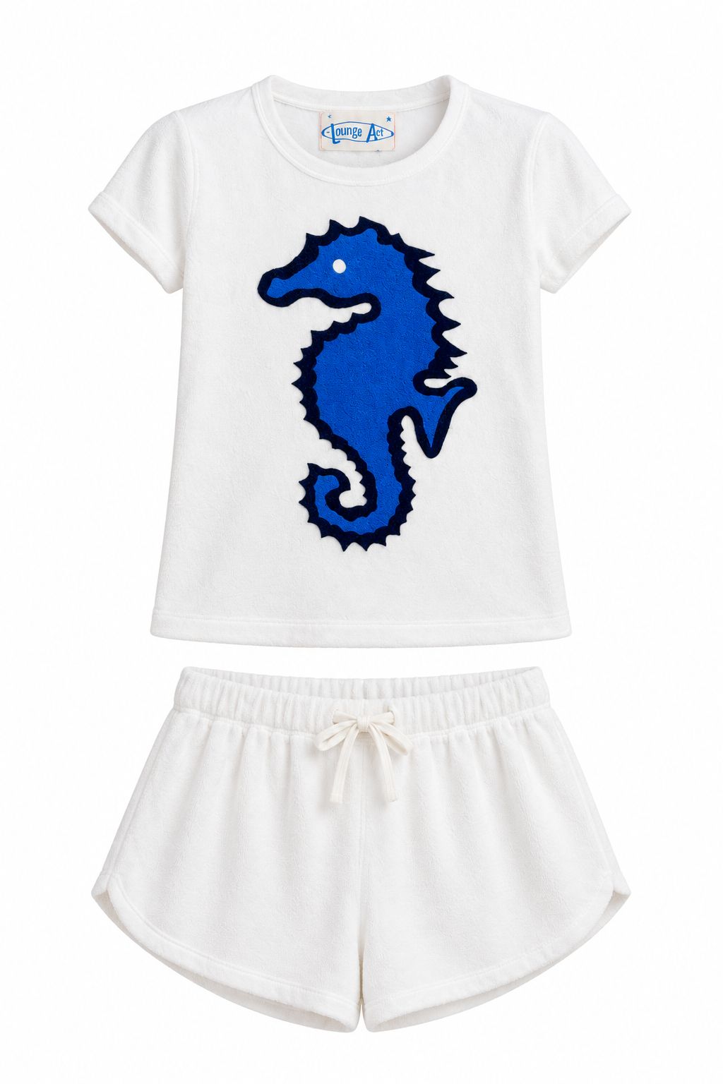 Seahorse White Set